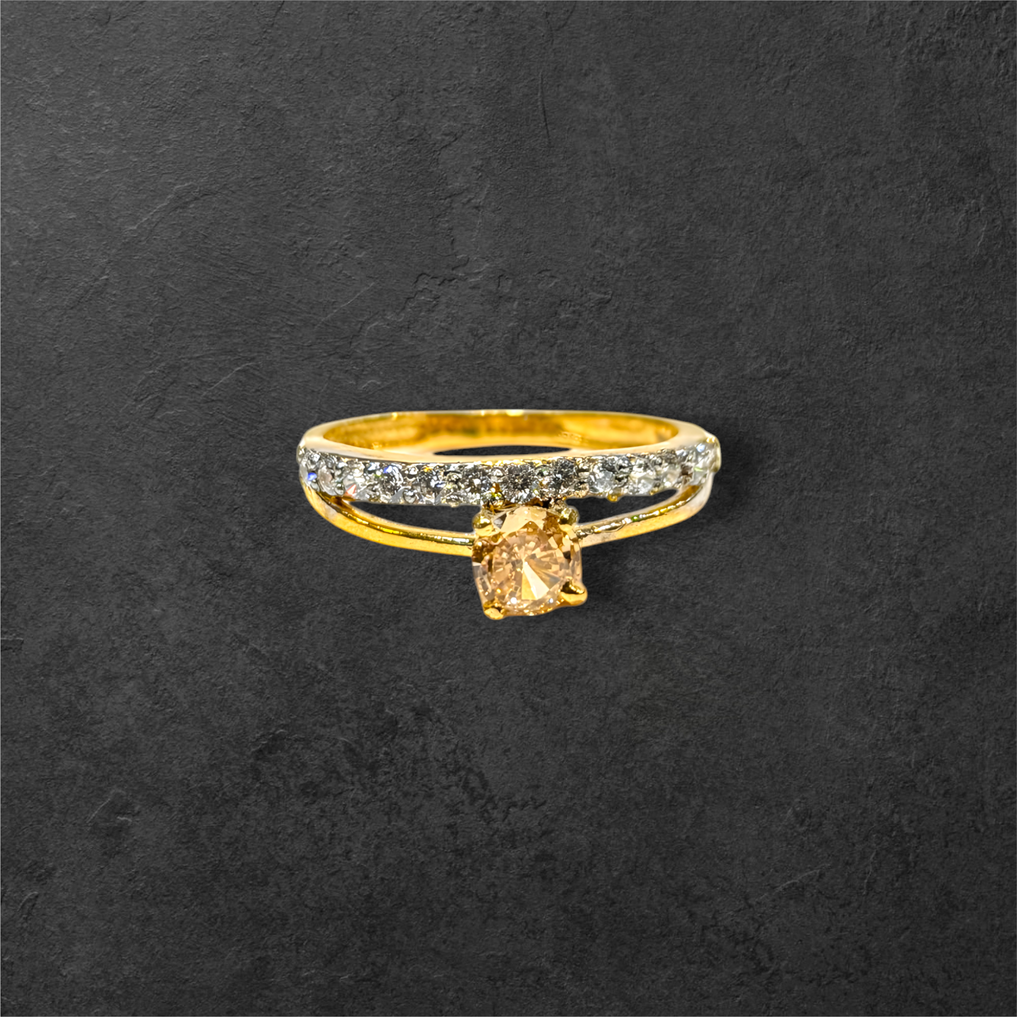 Solitaire Ring Sterling Silver