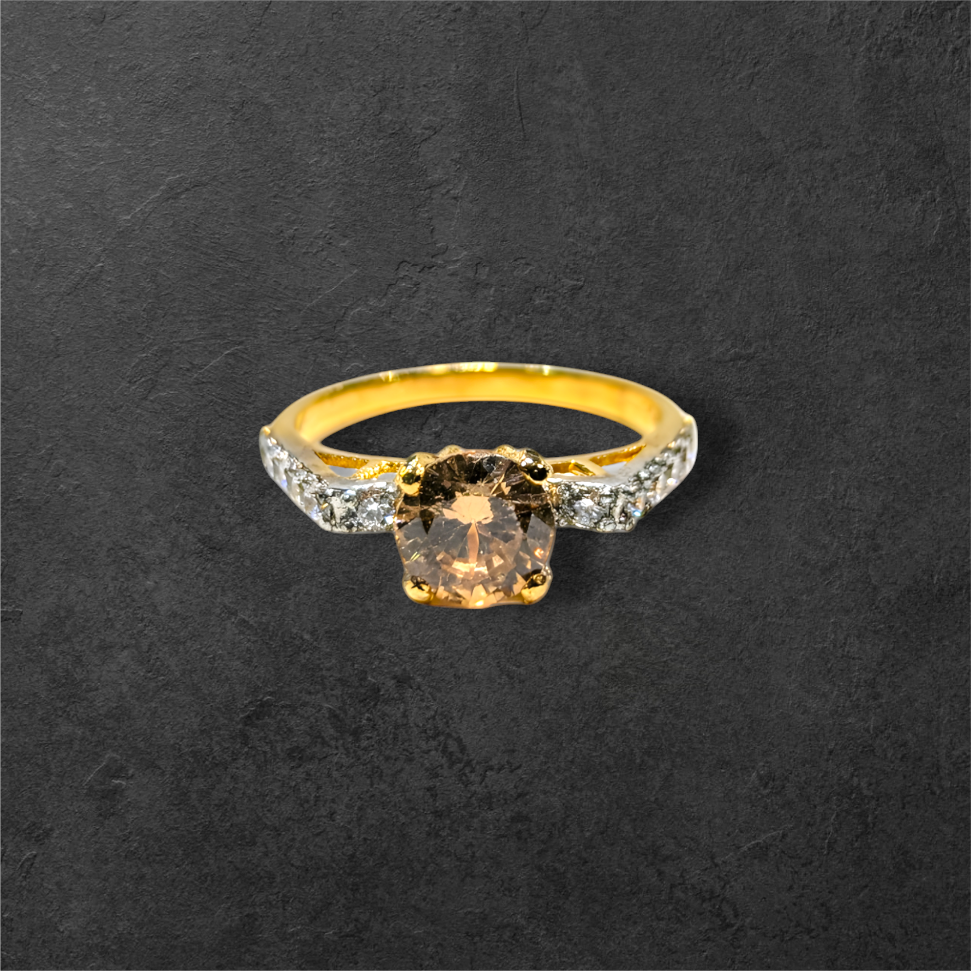 Solitaire Ring Sterling Silver