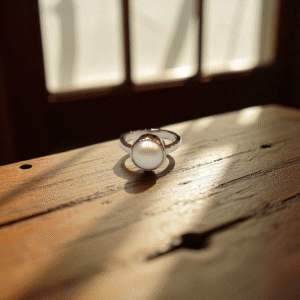 Elegant Real Pearl Ring