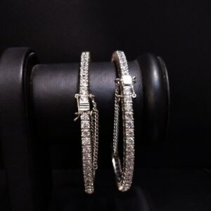 eternity Bangles 925 Silver