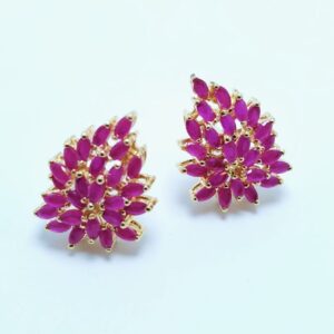 Gold Plated Tops Pair with Chetam. (925 Silver)