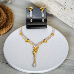 Opulent Zircon Necklace Set