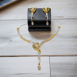 Elegant Zircon Necklace Set