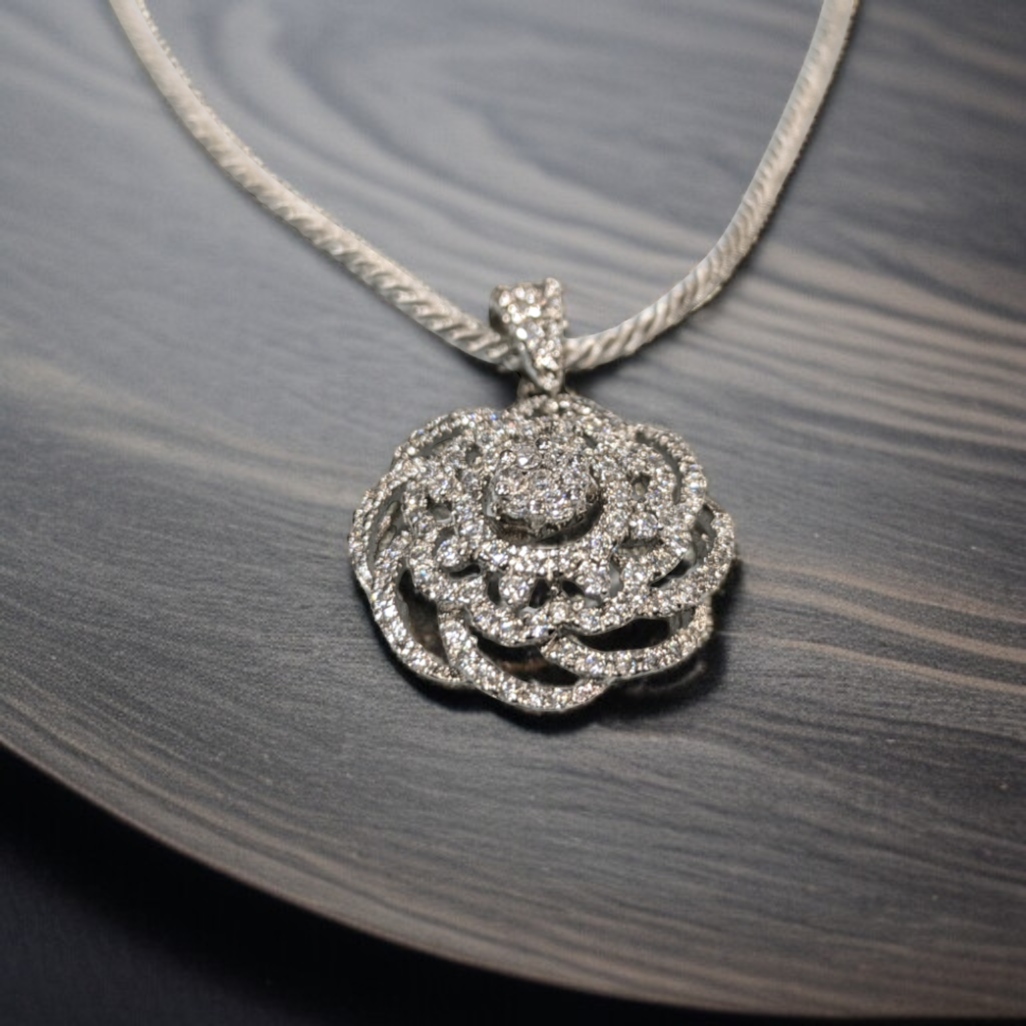 Floral Elegance Pendant Set - Image 2