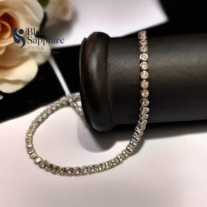 Bezel Tennis Bracelet