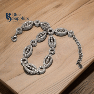 Vintage Marquise-Cut Bracelet