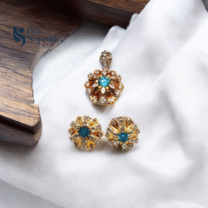 Royal Bloom Pendant Set