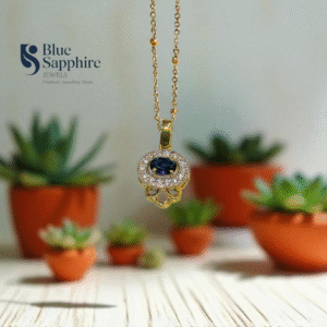 Blue Sapphire Pendant