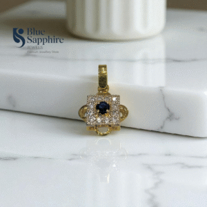 Sapphire Glow Pendant