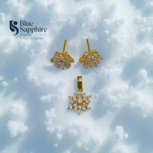 Snowflake Pendant Set