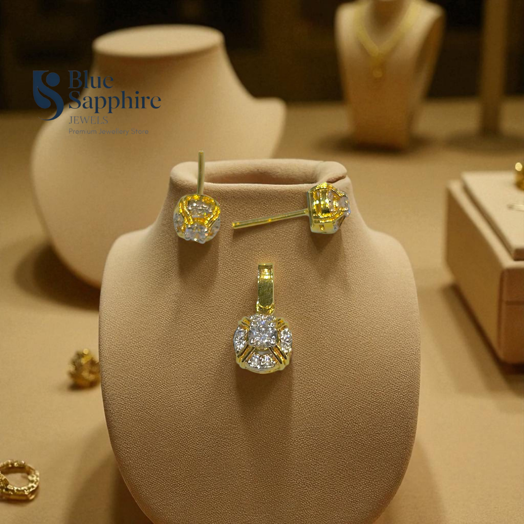 Luxe Cluster Pendant Set