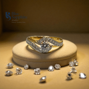 Graceful Twisted Solitaire Ring